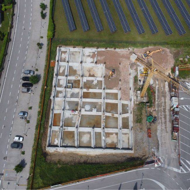 Nuova costruzione – Scuola materna di Sandrà
