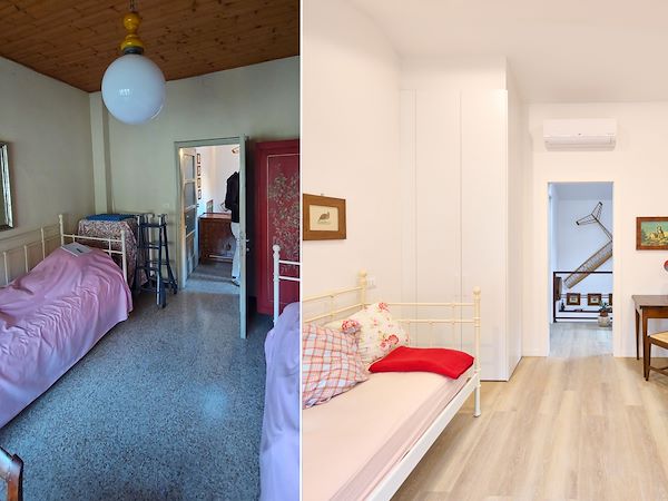 Nuova pavimentazione flottante SPC rovere grezzo per il primo e secondo piano