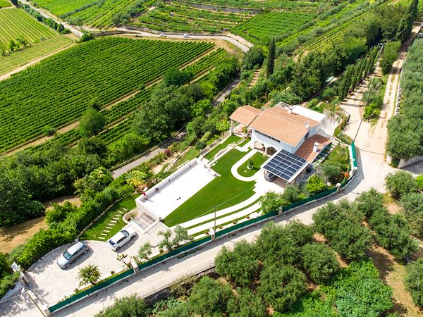 Una villa completamente su misura