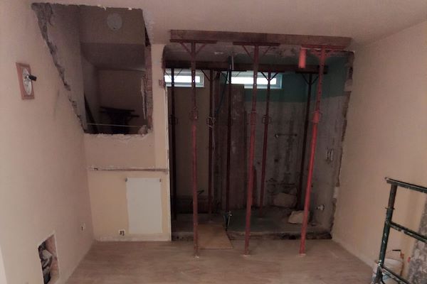 Ristrutturazione edificio completo e cambio destinazione